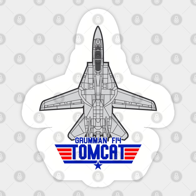 F-14 Tomcat Sticker by MBK